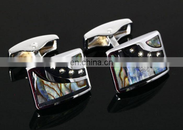 2014 new design fashion abalone cufflinks shell cufflinks men's jewelry high quality have stocks