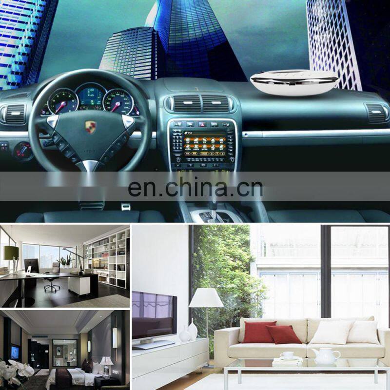 UFO Shape Solar Powered Car Air Freshener Air Purifier for Car, UFO Car Air Purifier Ionizer Oxygen Bar