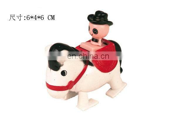 Cute rocking animal cheap small wind up toys Eco-friendly ABS plastic promotion capsule toys for kids EN71 6P CE