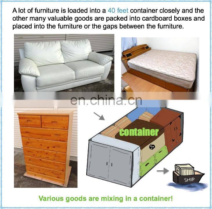 Fashionable Used Restaurant Furniture from Japan/ the Dressers, the Beds, etc. by Container