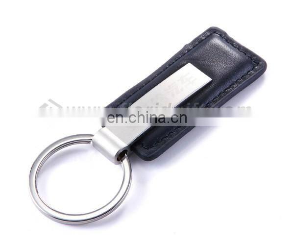 custom made leather keychains/leather boot keychain