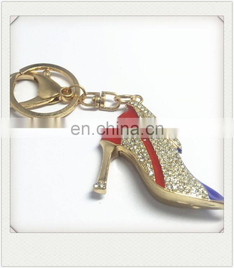 Cheap wholesale mini shoes key chain in bulk