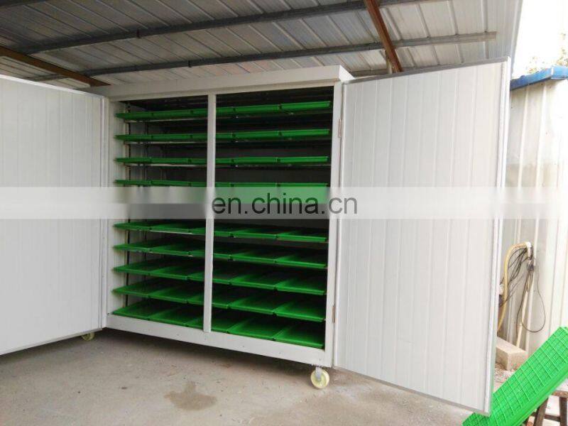 mung soya bean sprout machine /alfalfa bean sprout growing machine/hydroponic fodder machine