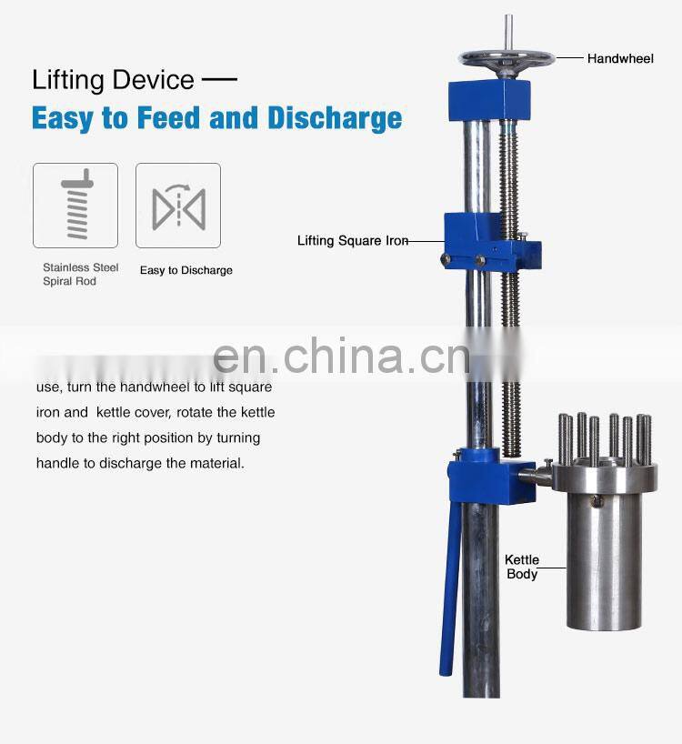 2L Autoclavable Lab High Pressure Reactor