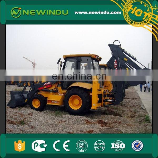 Chinese hot sale 9ton small XT876 Backhoe Loader