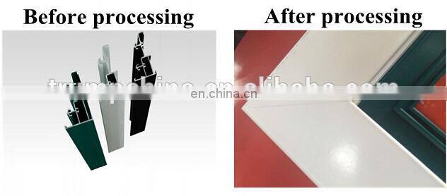 China OEM Single head corner crimping machine / Aluminum window forming machine