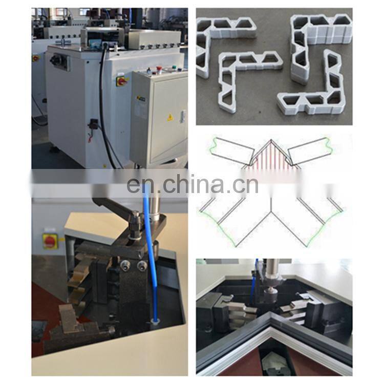 Aluminum corner crimping machine aluminium