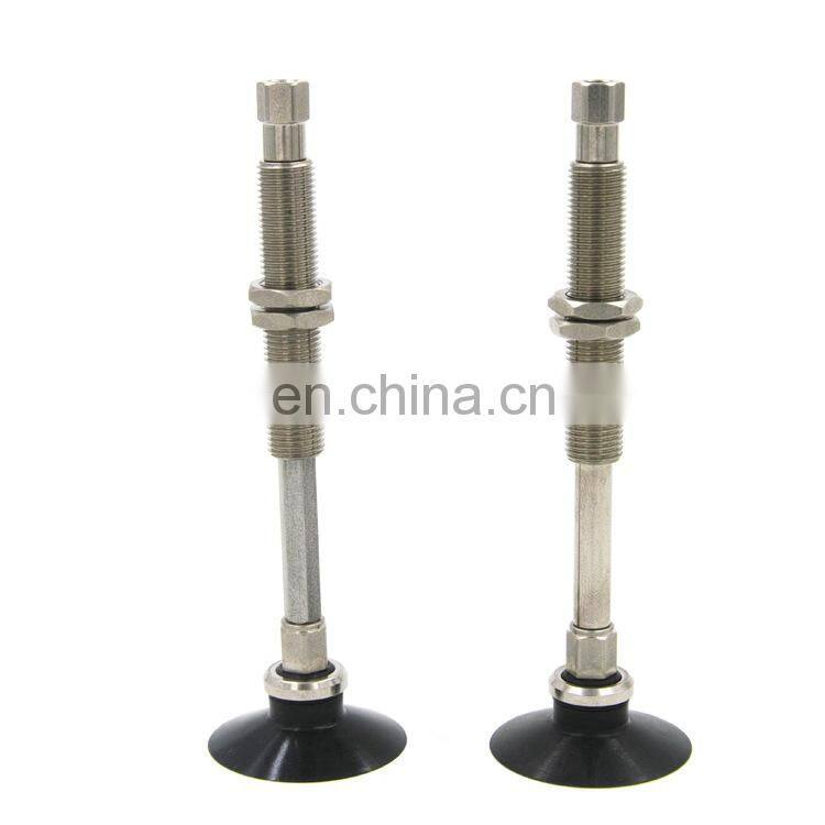 Industrial manipulator Pneumatic components ZPT pvc vacuum suction cup hook with buffer