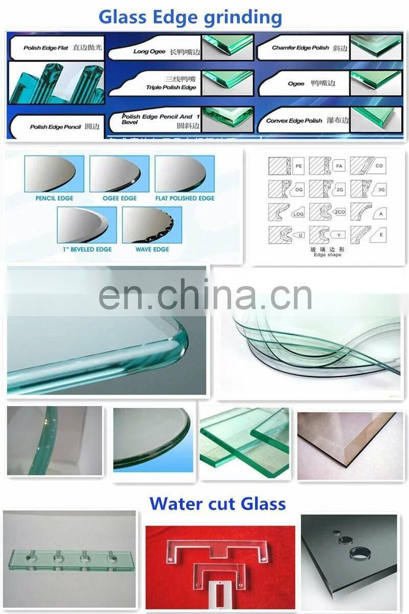 Hot selling Edge polished glass