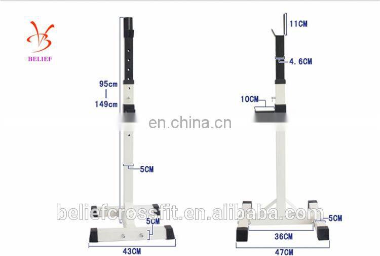 Multi-function Gym Fitness Equipment Adjustable Squat Rack Stand