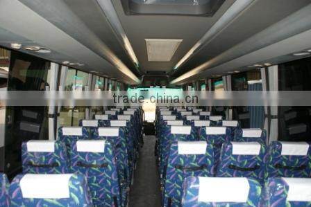 PK6137 6X4 luxury tourist bus 13.7m with 57-61 seats