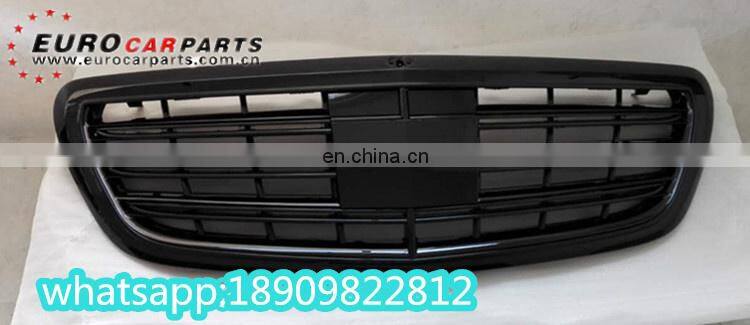 S65 front grill fit for MB S CLASS w222 S320 S400 S500 S600 S63 2013 year UP to S65 style grille