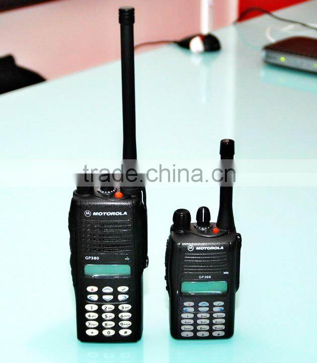 motorola 255 channels uhf walkie talkie gp388 portable radio