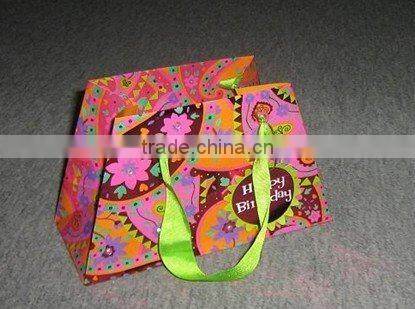 manufactory OEM shopping paper bag packaging