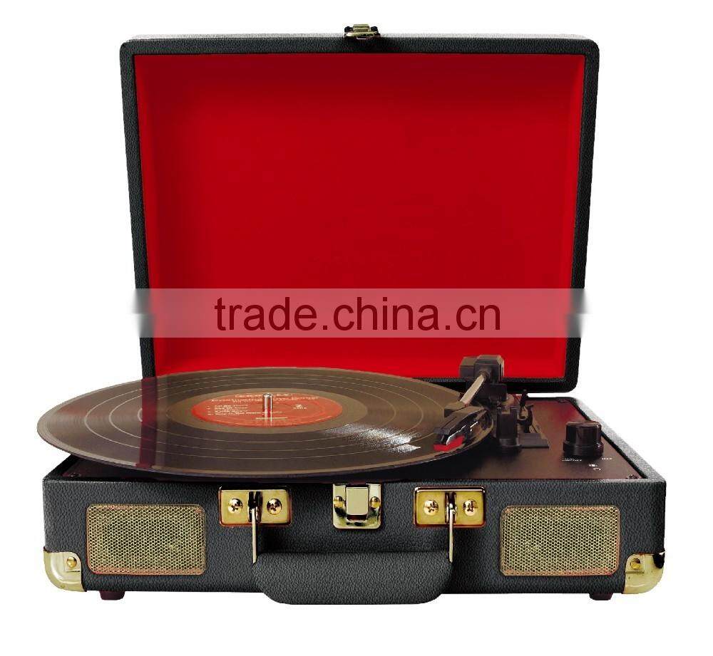 New retro USB radio FMPLAY vinyl Turntable record player