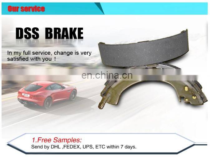 Asbestos free brake shoe K3369 for aftermarket