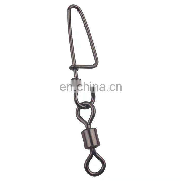 Lightweight Stainless Steel Connector For Fast Rotating Fishing Swivel