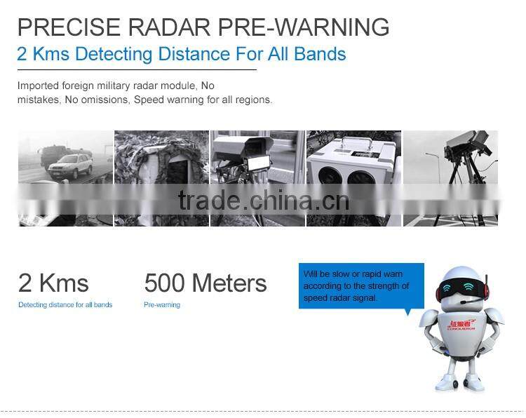 Factory Direct GPS G-sensor Driver Recorder HD Car Dvr Camera Radar Detector With Car Dvr Video