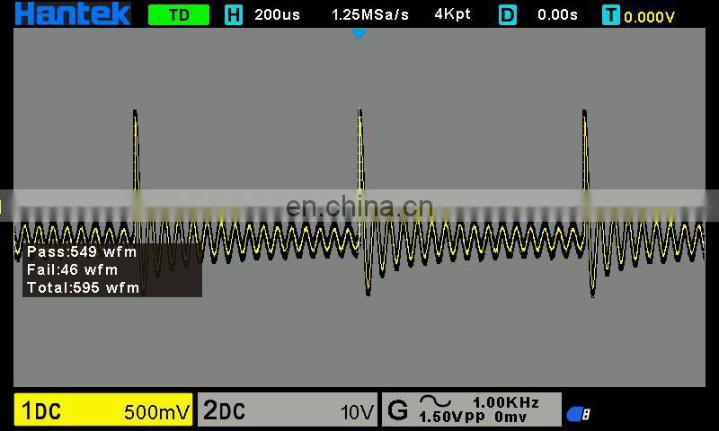 Hantek DSO2D10 2 Channel 100MHz 1GSa/S Digital Storage Oscilloscope With 1CH AWG Signal Generator