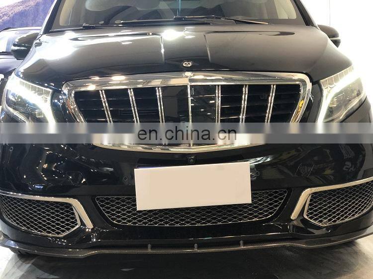 Top Quality Modify V900 For Mercedes-benz V-class Vito W447 Body Kit Front Rear Bumper & Lip Hood Headlights Taillights