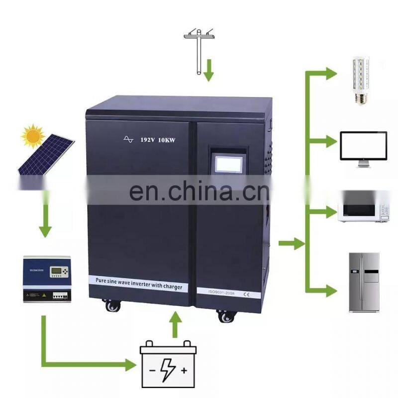 complete 10kw home hybrid inverter 3 phase on grid solar power system ongrid with lithium battery sri lanka price