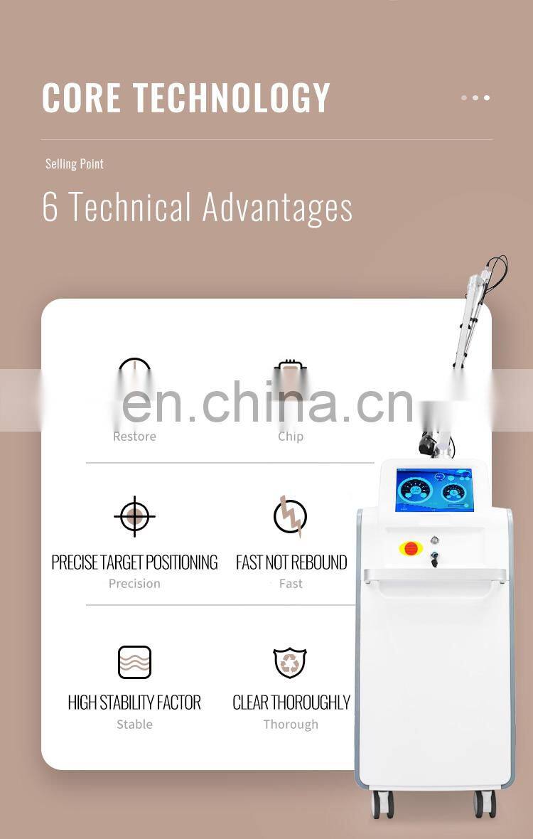 Vertical picosecond laser pico laser for pigmentation removal