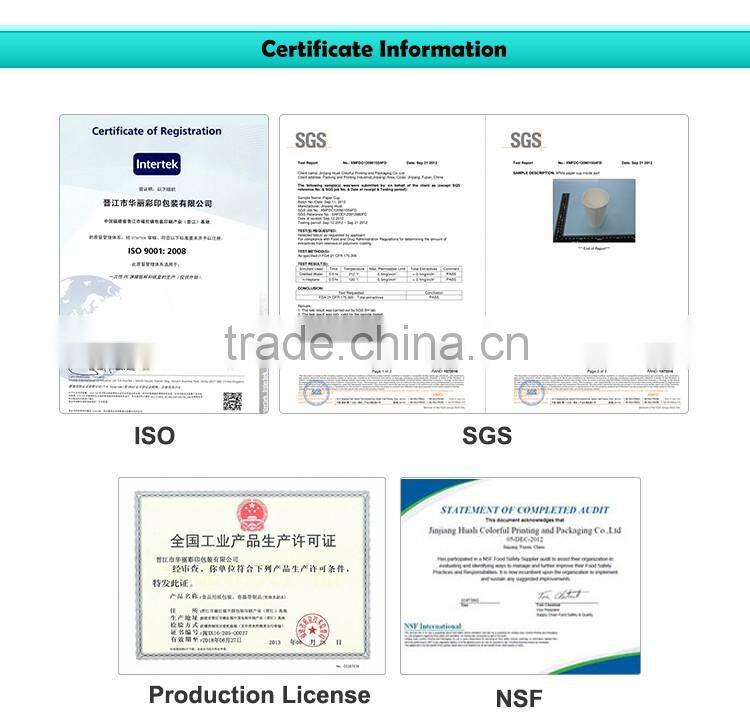 custom printed ripple wall paper coffee cup