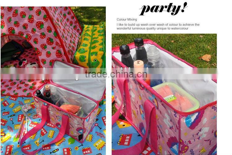 Ice Bag Fresh Bag Portable Insulated Lunch Box bag Beach Picnic Bag