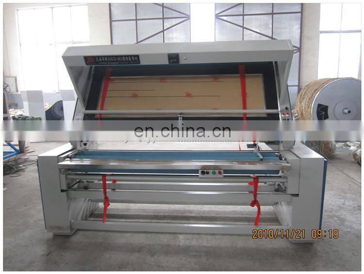 professional industrial textile fabric finishing inspection table machine for garment factory