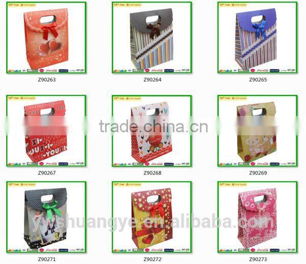 Luxury Custom gift paper bag,factory brown paper bag