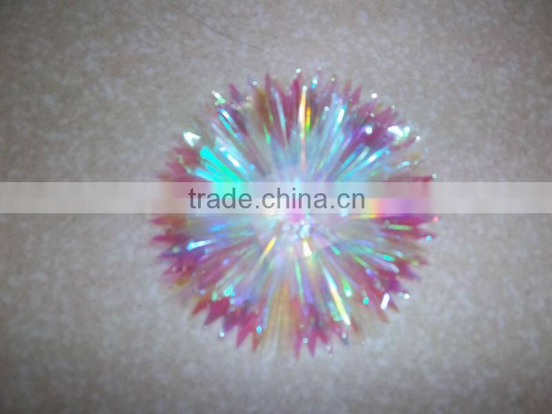 LED light Gift Decorative Ribbon Star Bow for Christmas party Decoration