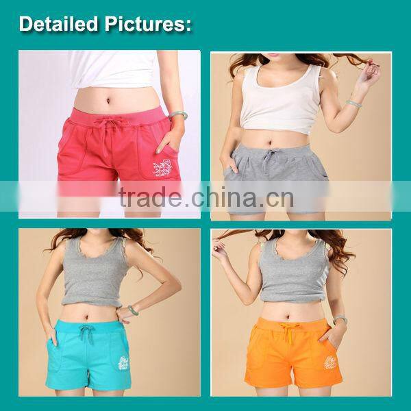 Fashion women short pants/cool design short pants plus size from alibaba china