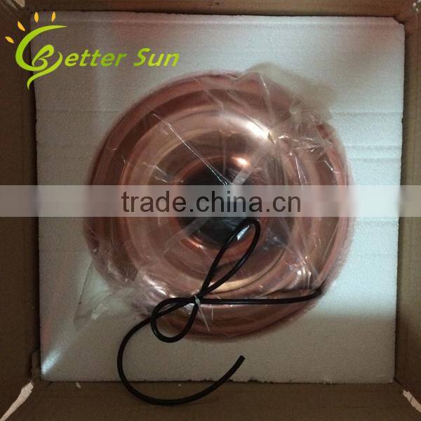 Antique Copper Glass Ceiling Lamp led Modern Pendant Light