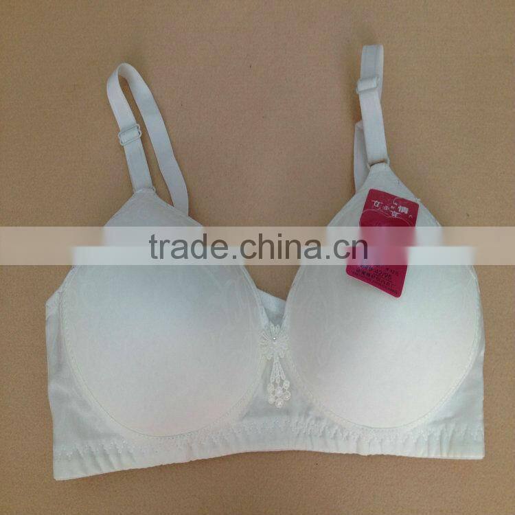 0.93USD USD 36-42C Cup High Quality Adjustable Fashional Ladies Sexy Bra Without Rim Inside, Push Up Bra (gdwx177)