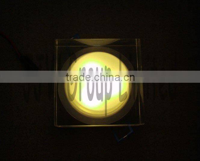 6w high power square led ceiling downlight