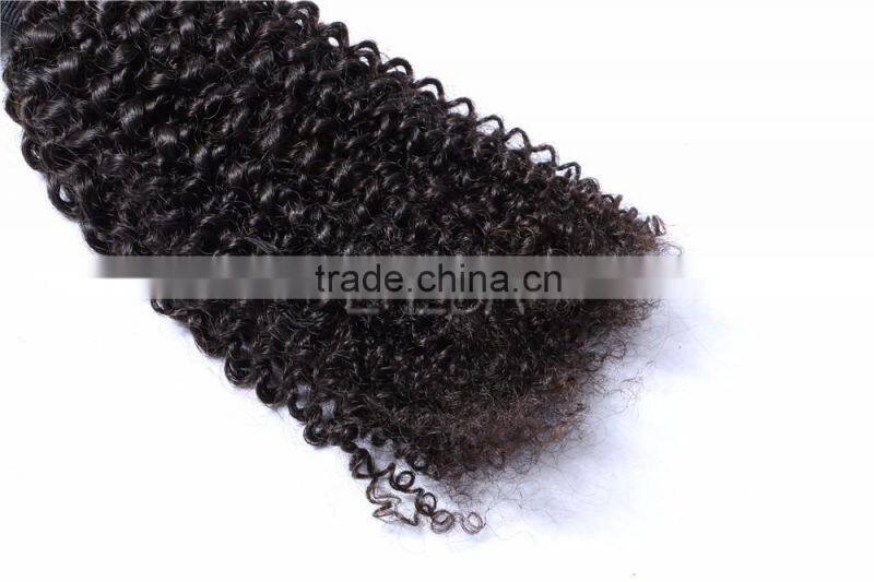 Kinky twists cheaphuman hair weaving Mongolian kinky curly hair weave