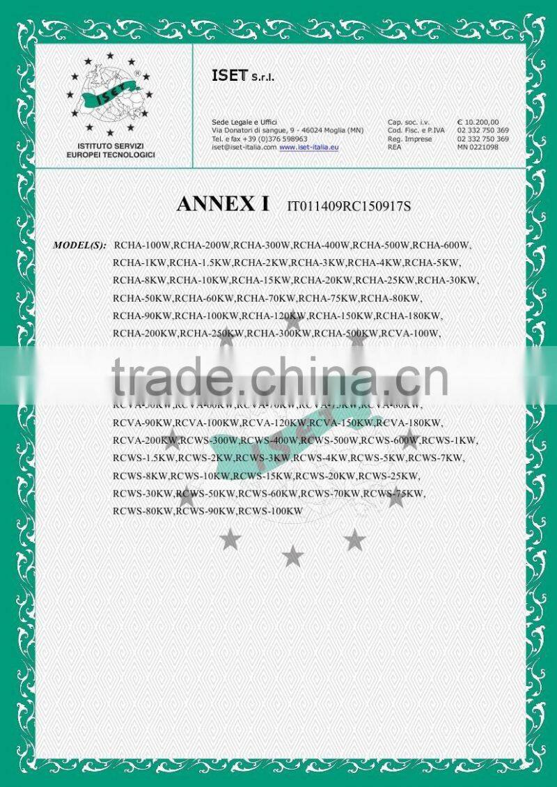 Large Vertical Axis Wind Turbine 50w wind power generator with CE certificate