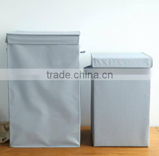 Oxford Storage Box With Lid Closet Organizer Fabric Storage Bin