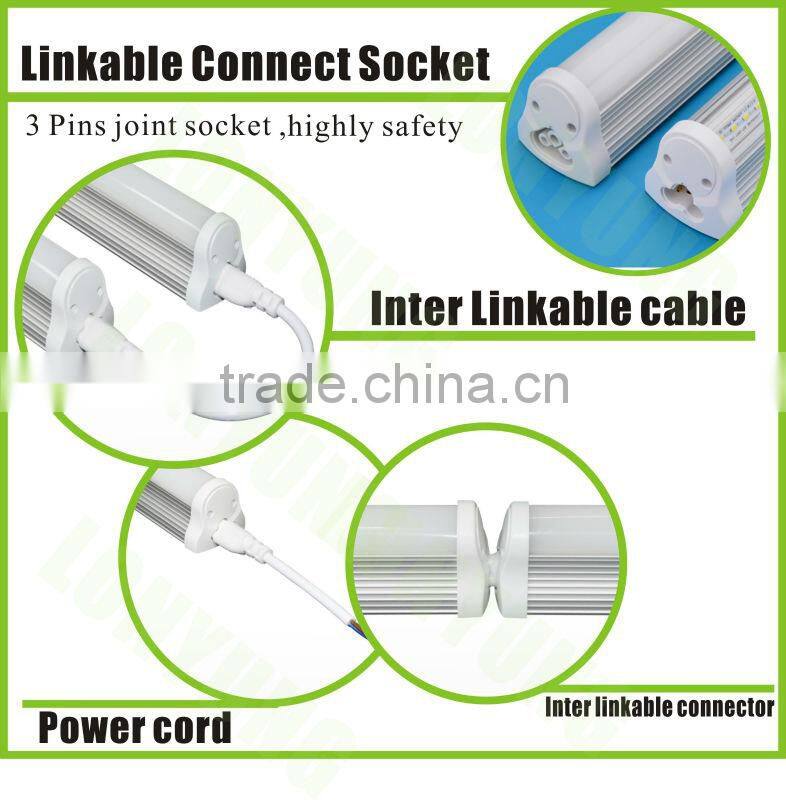 Super brightness V-type beam angle 240 degree t8 master led tube