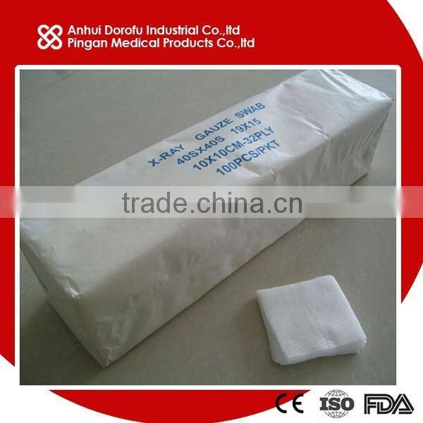 Gauze Swabs Sterile 5*5 CE ISO FDA