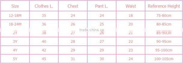 2014 Hot Sale Cute Children Pajamas Cotton Pajamas