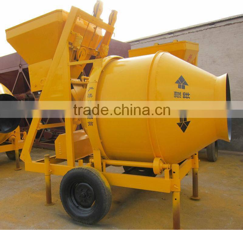 Easy Movement China Mobile JZC Series Concrete Mixer for Sale
