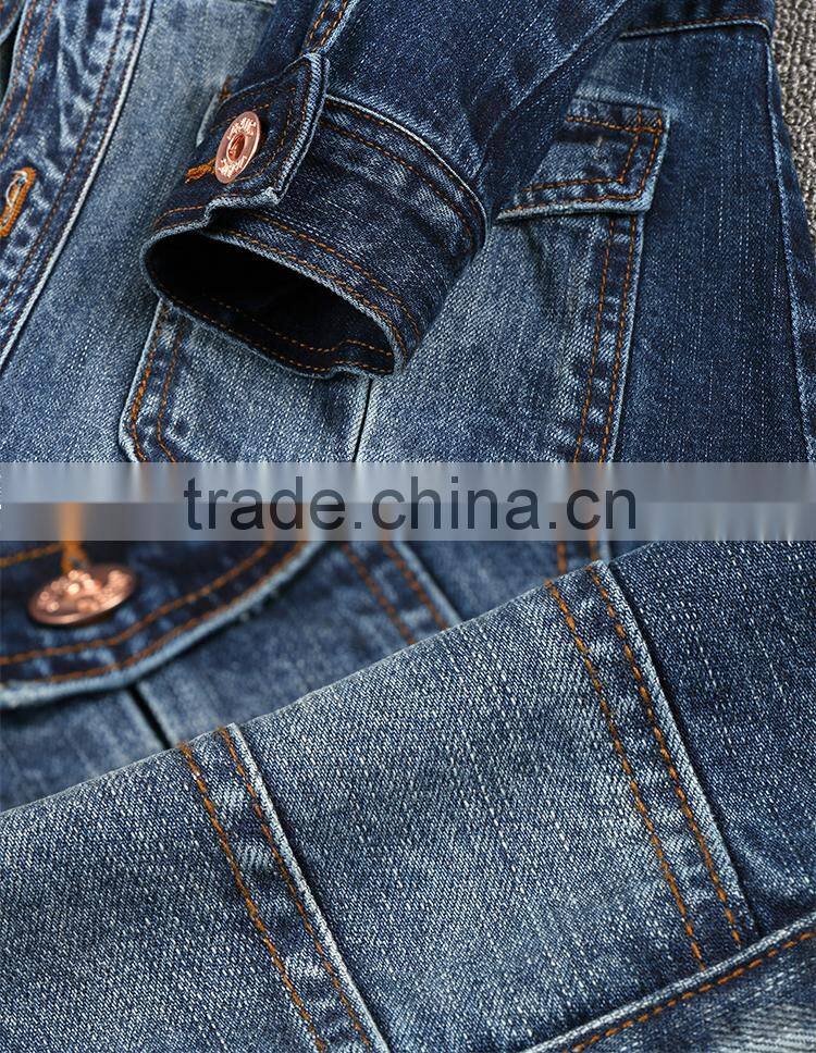 Denim Jackets Ready made clothing Men's denim shirt CYX-17T79DW
