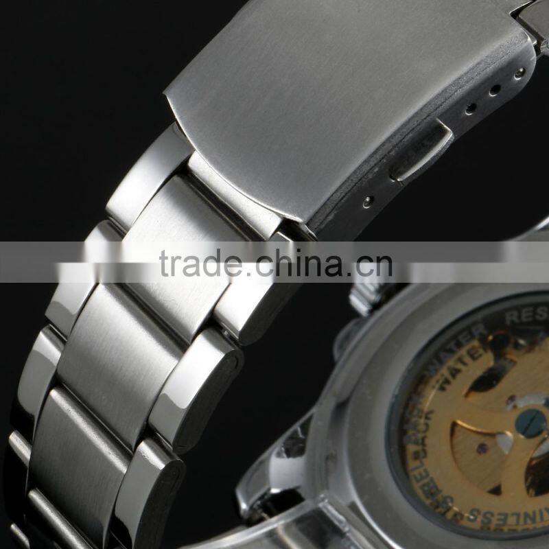 Analogue Steel shenhua skeleton Watch Sports Mechanical WM408