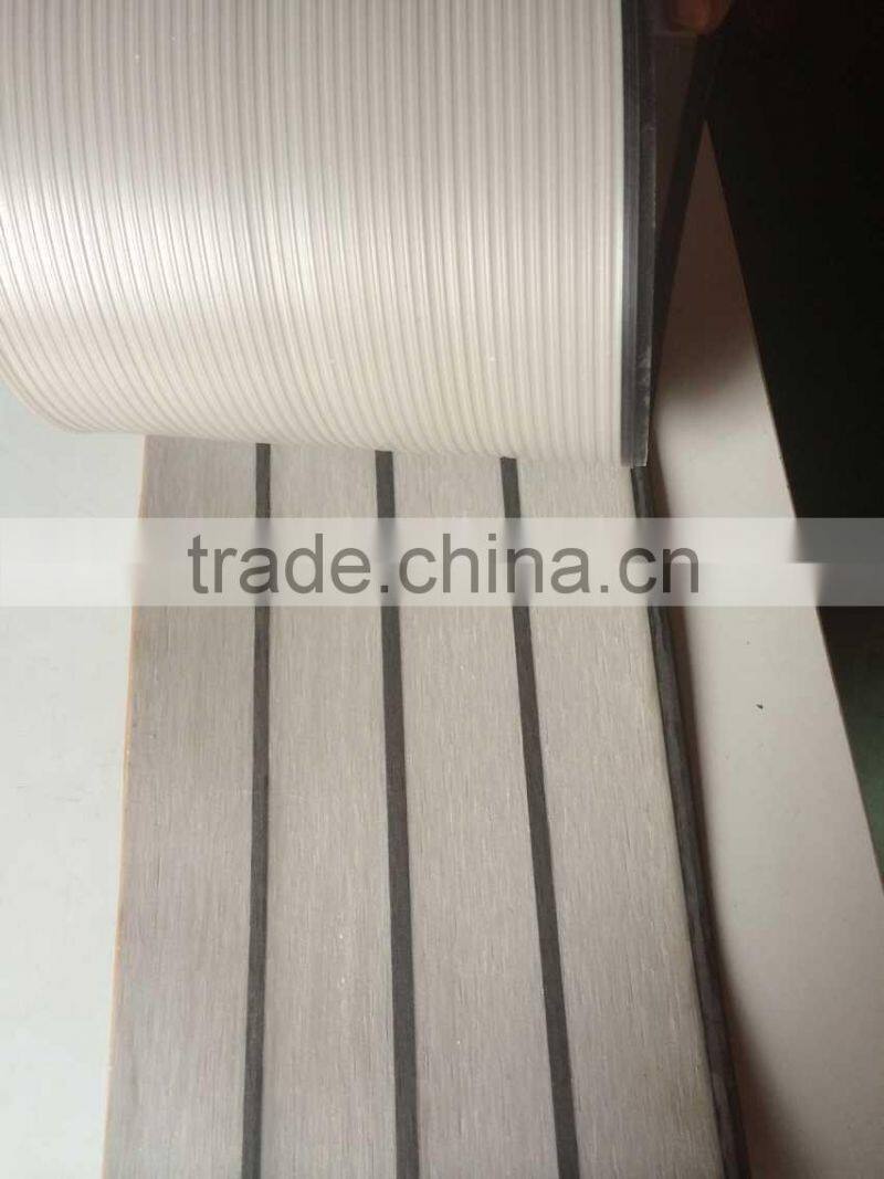 PVC boat decking for option uv resistant