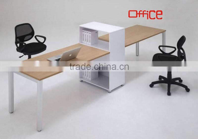 Linear commercial office furniture, Straight cheap saving space office desk (SZ-OD145)