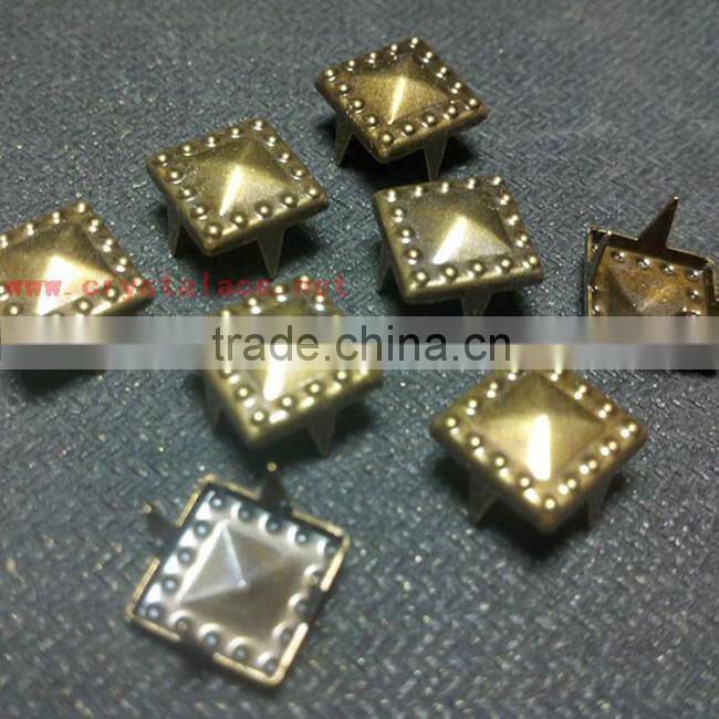 Decorative metal claw rivets,metal claw studs for handbag