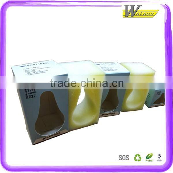 LED Light Packaging Embossing Printing Paper Box With EPE Foam
