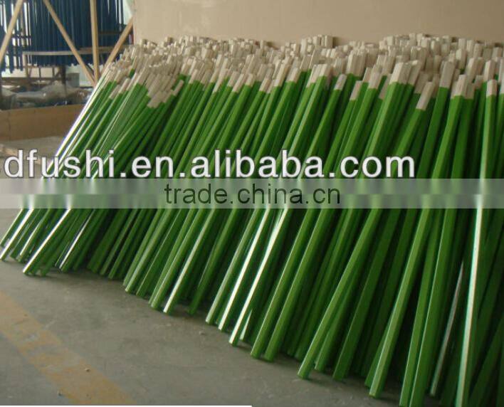 Glass fiber combi ABS Blade Full Birch wooden ice hockey sticks( wooden stick + glass fiber reinforced plastic blade (ABS) Blade