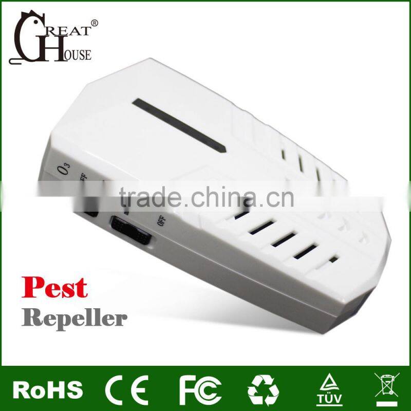 GH-701 Eco-friendly Air purifier electronic ultrasonic pest bye-Rat,roaches,mosquitoes,spiders,other insects